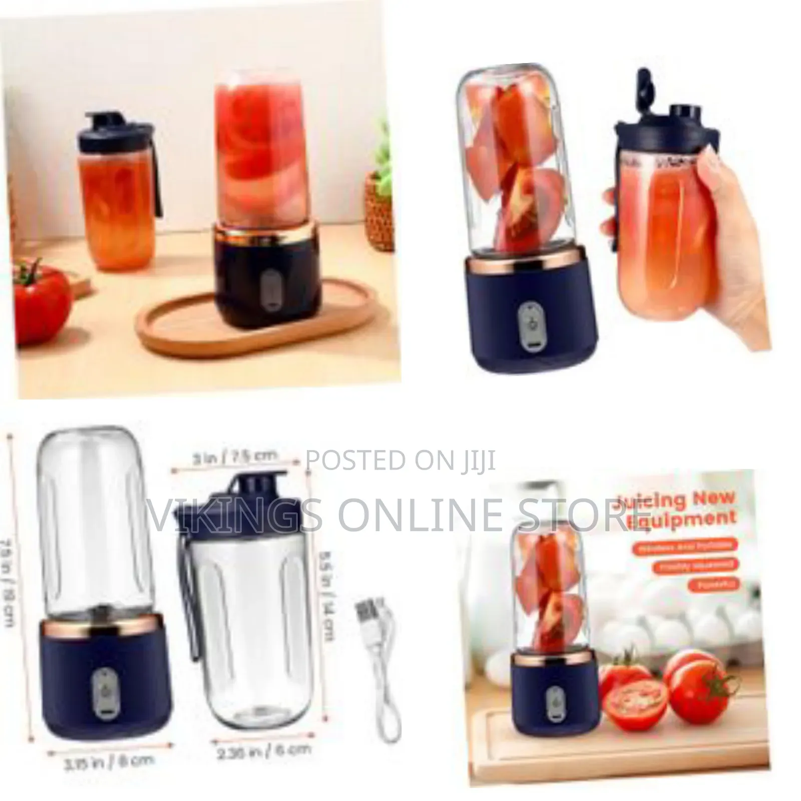 Electric Wireless Juice Maker Mini Portable Cordless Juicer Cup