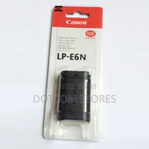 Canon Lp-E6n Lithium-Ion Battery Pack.