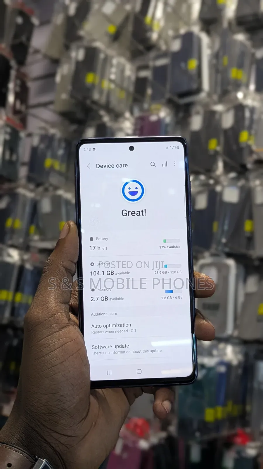 Samsung Galaxy S20 FE 5G 128 GB Blue