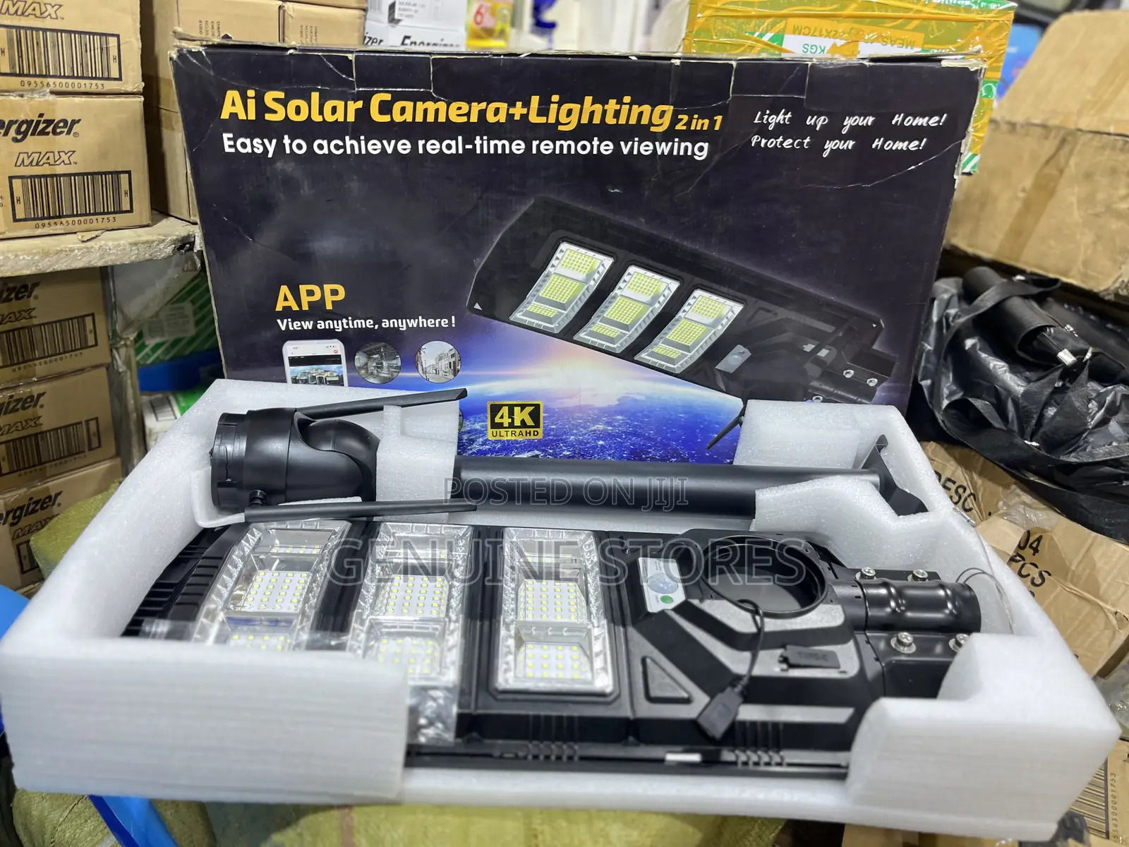 Ai Solar Camera and Lighting 2in1