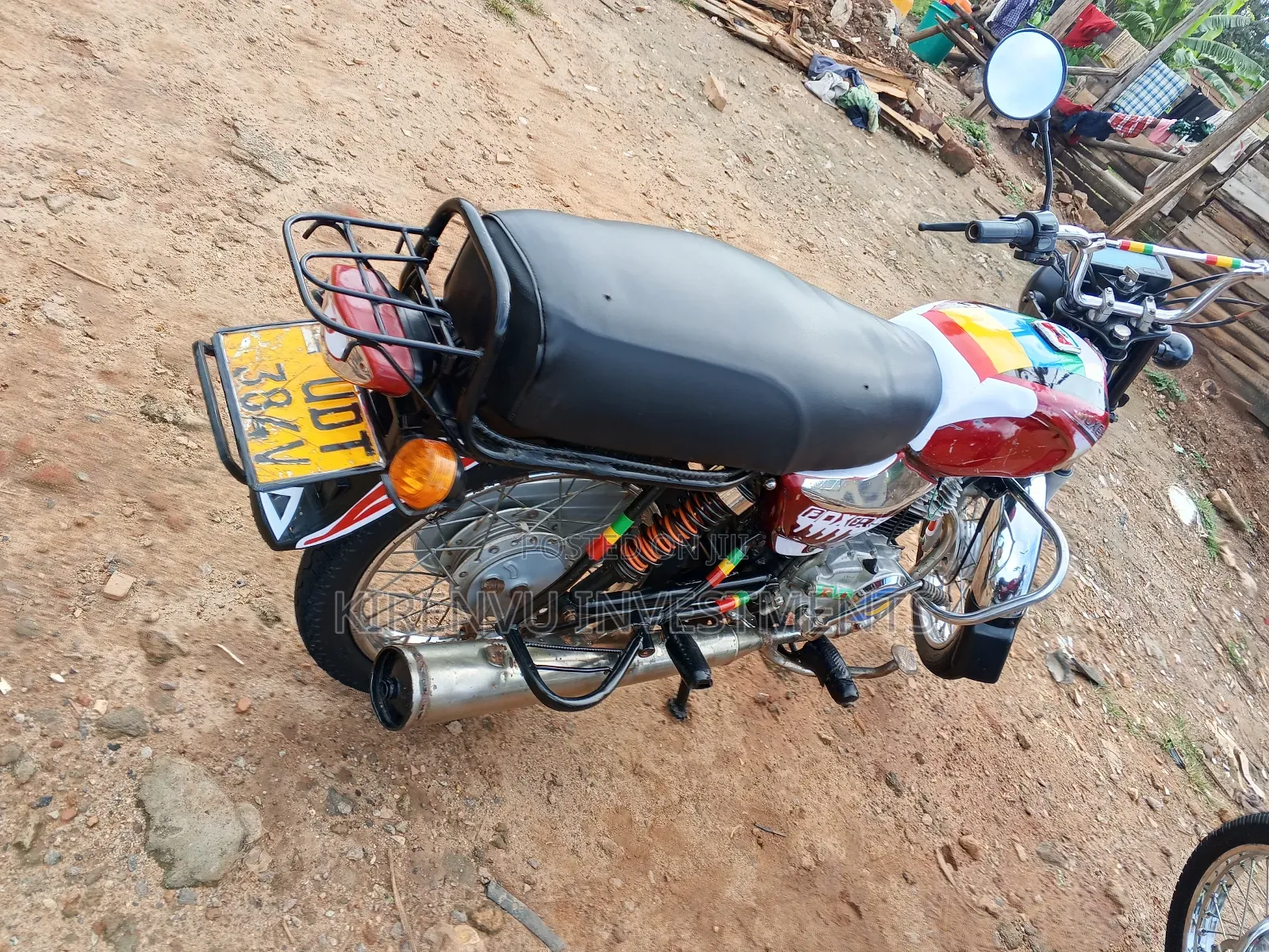 Bajaj Boxer 100 2017 Red