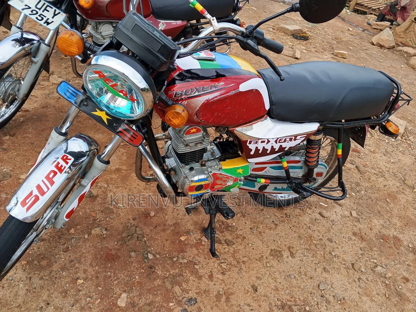 Bajaj Boxer 100 2017 Red