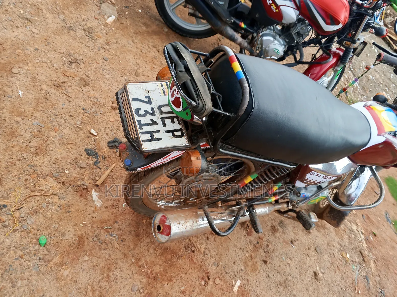 Bajaj Boxer 2018 Red