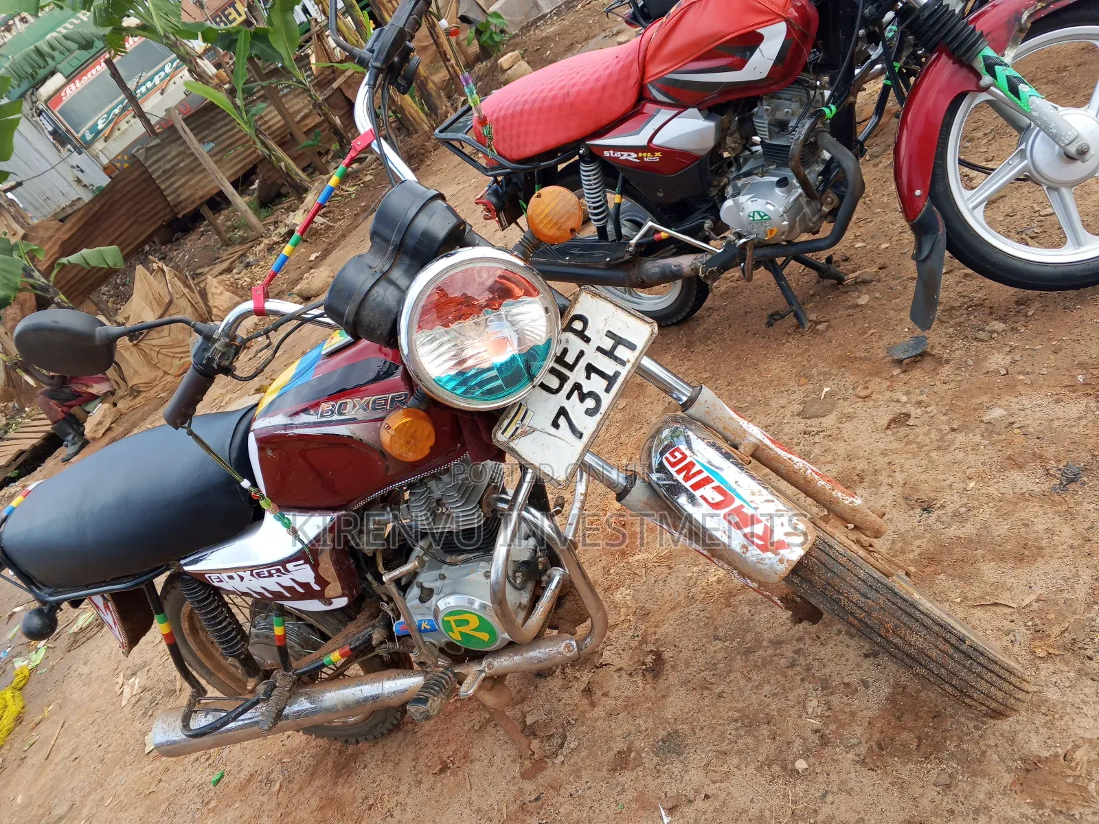 Bajaj Boxer 2018 Red