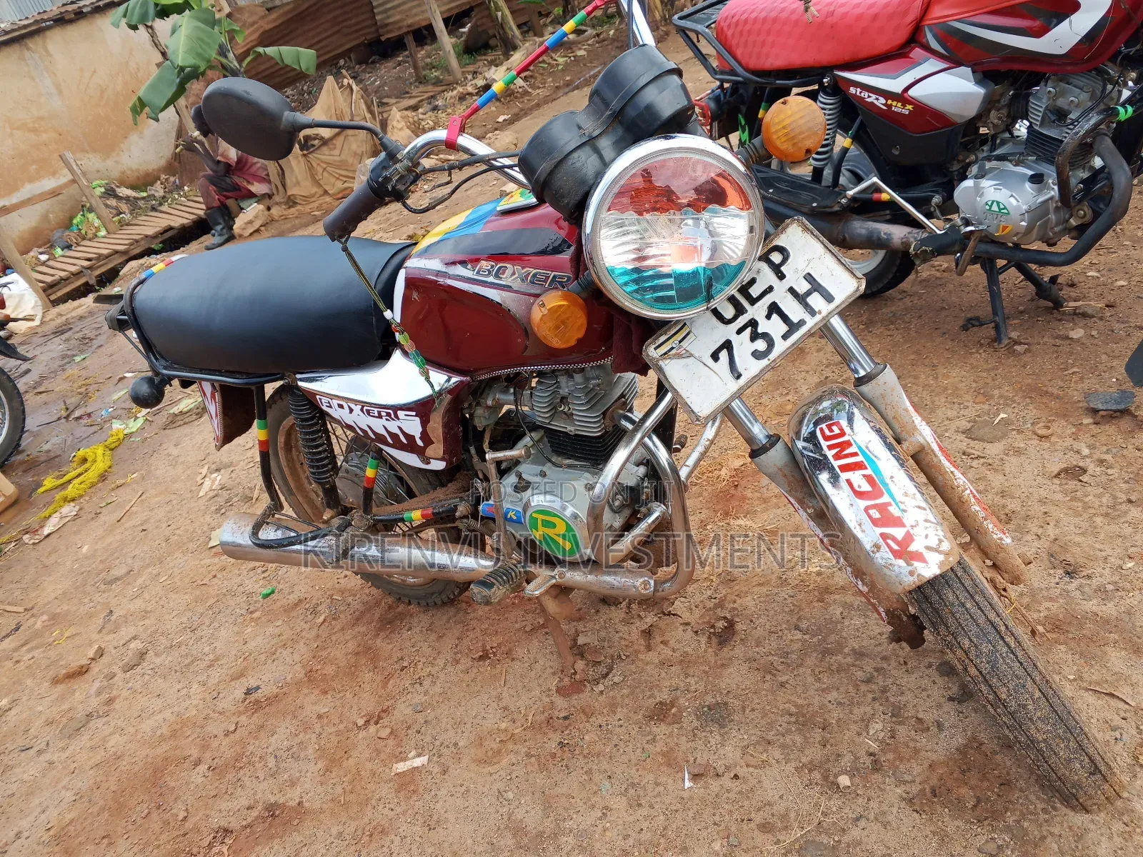 Bajaj Boxer 2018 Red