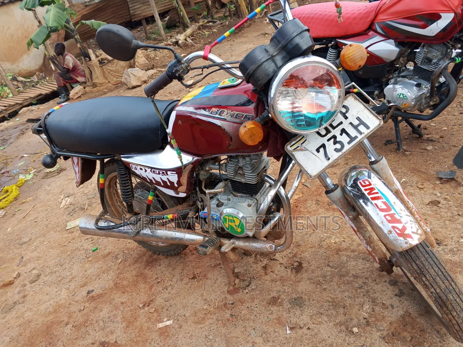 Bajaj Boxer 2018 Red