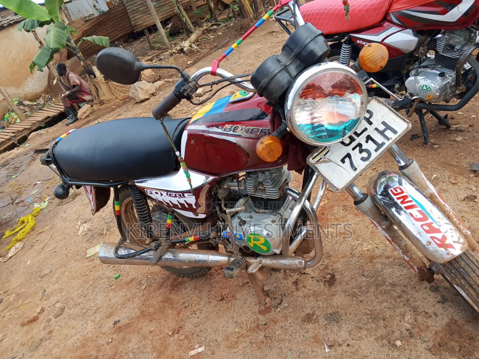 Bajaj Boxer 2018 Red