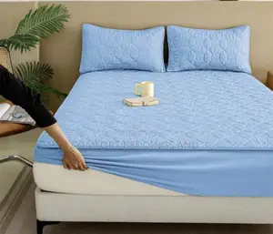 Waterproof Mattress Protector Blue Al Sizes