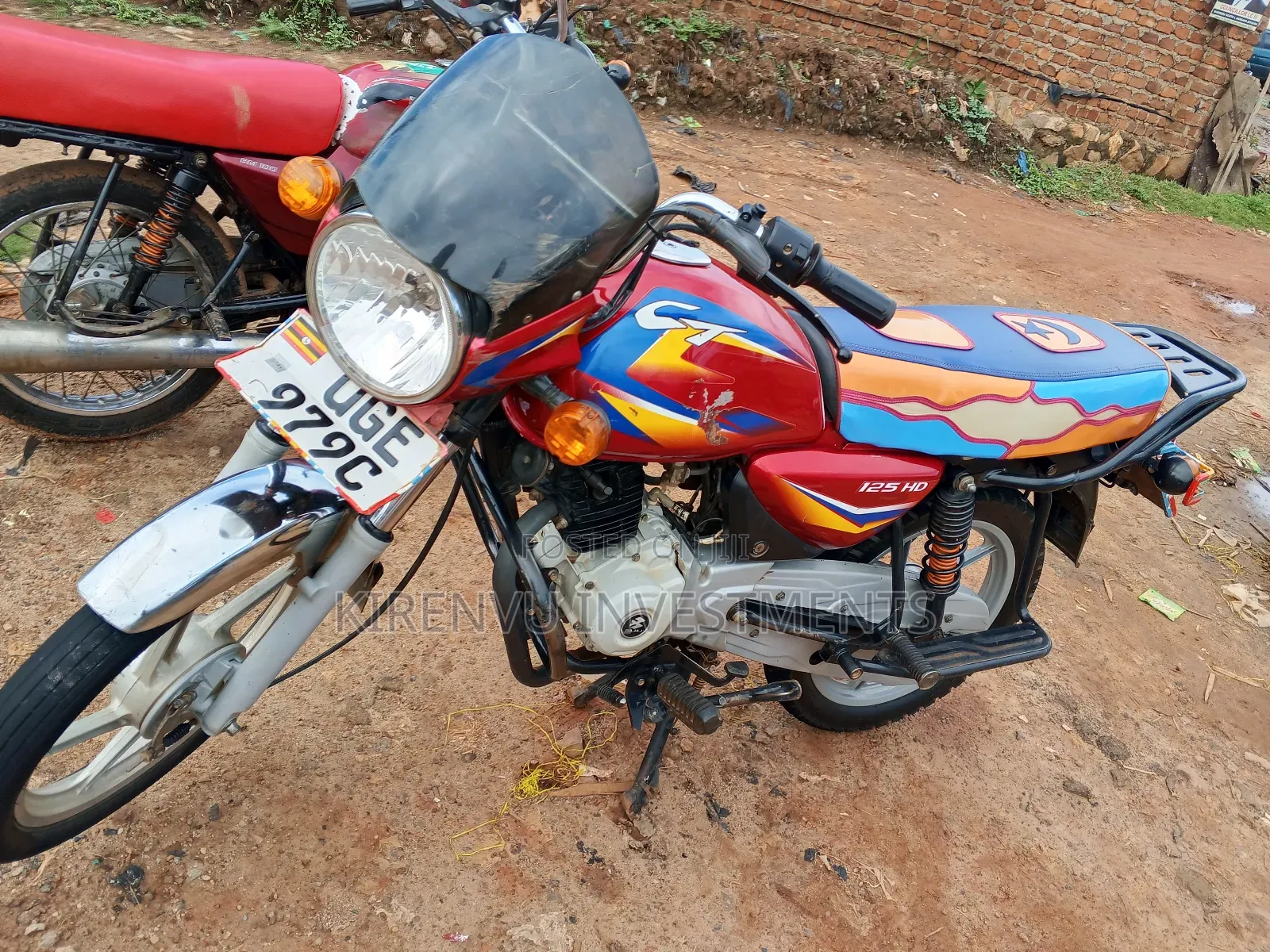 Bajaj Boxer 125 2025 Red