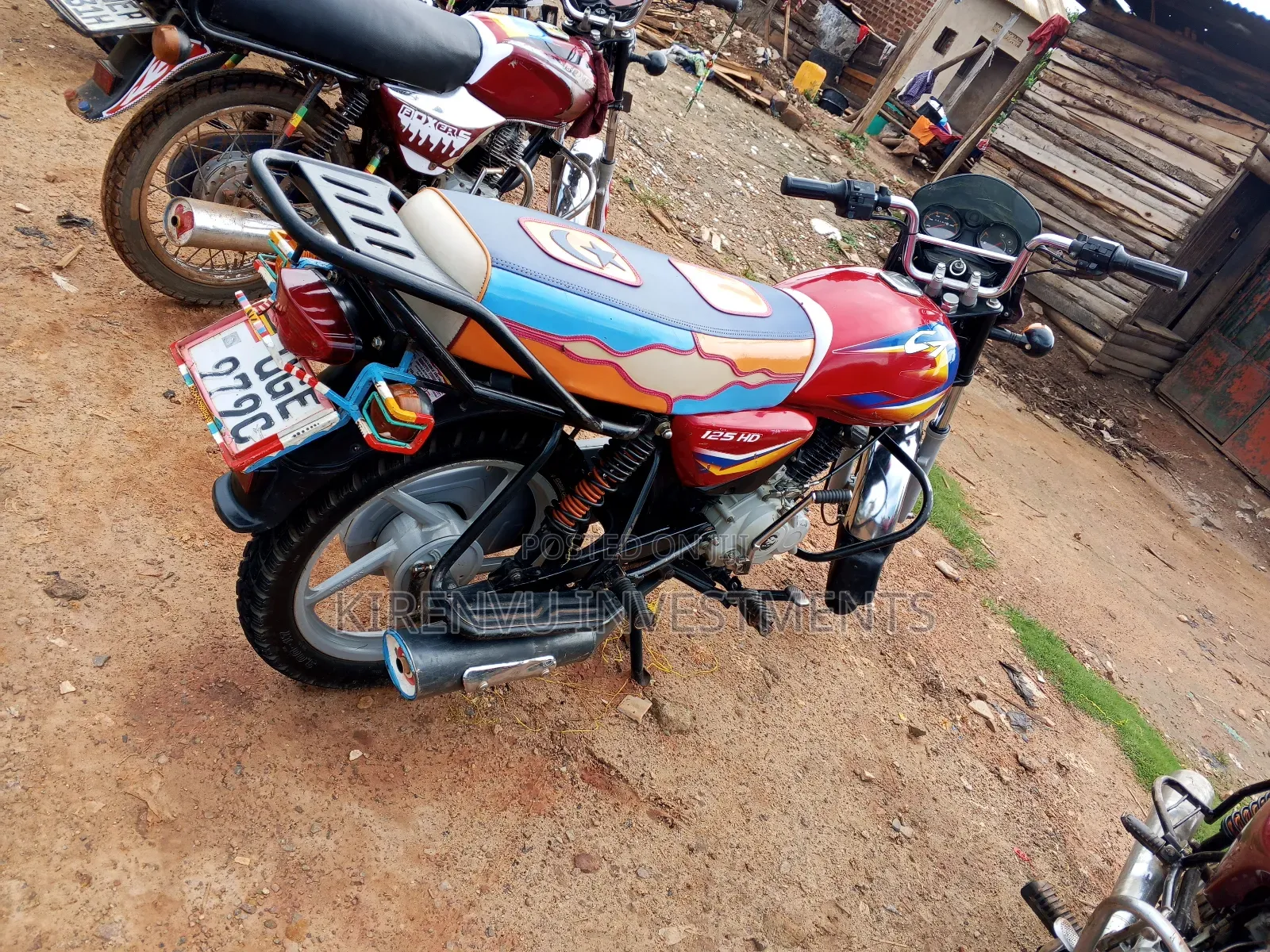 Bajaj Boxer 125 2025 Red