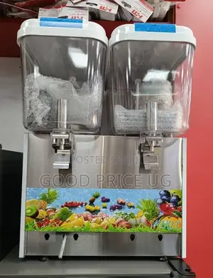 Commercial Juice Dispenser With Two Tanks,