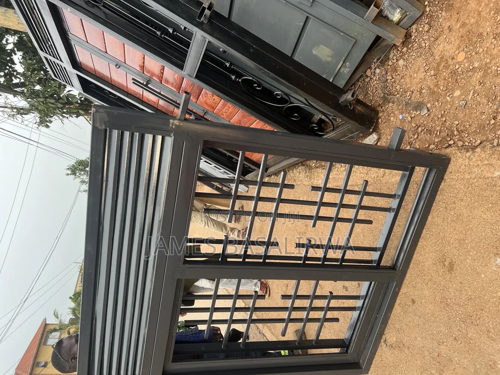 Metallic Steel Window