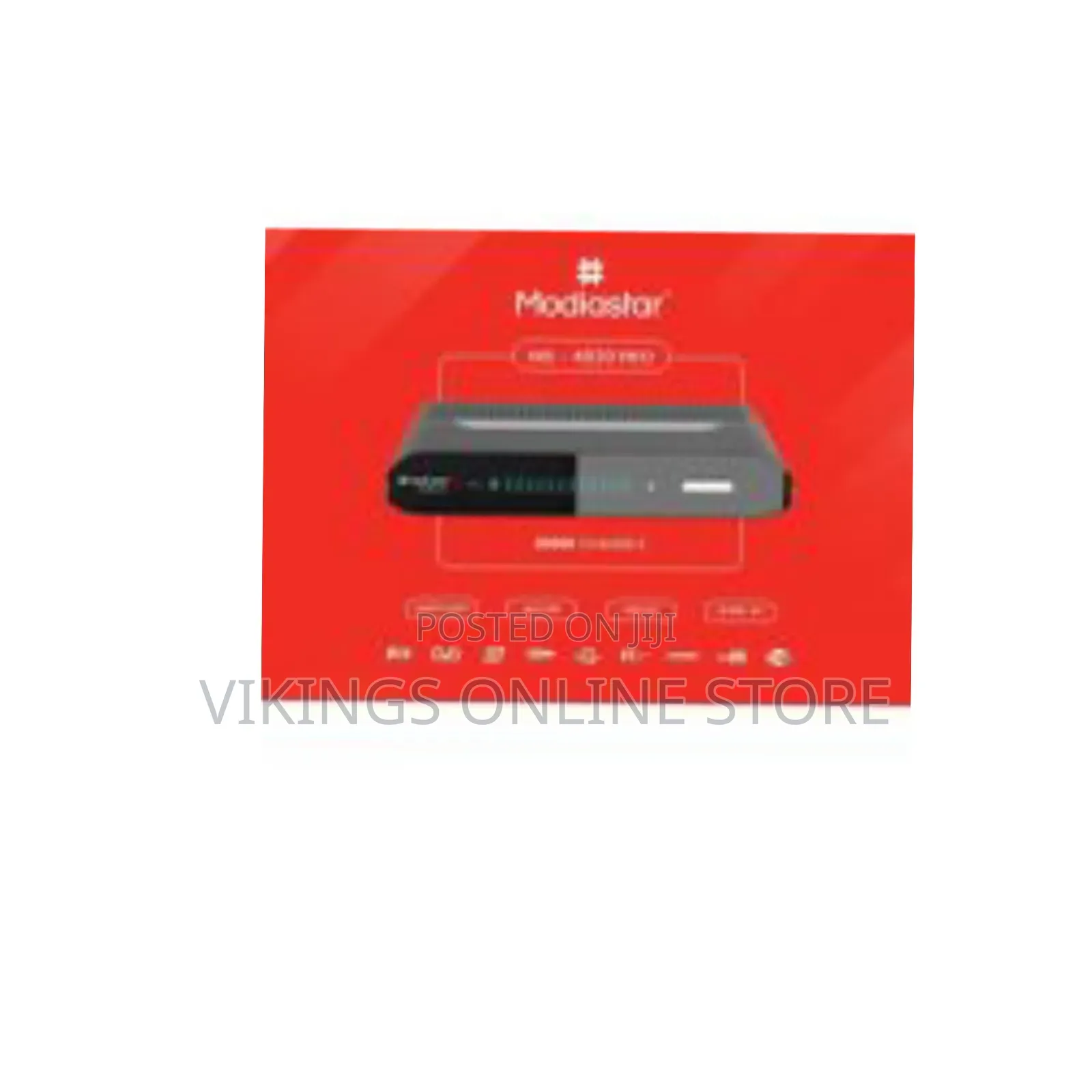 Mediastar Ms - 4030 Pro Digital Satellite Receiver- Black