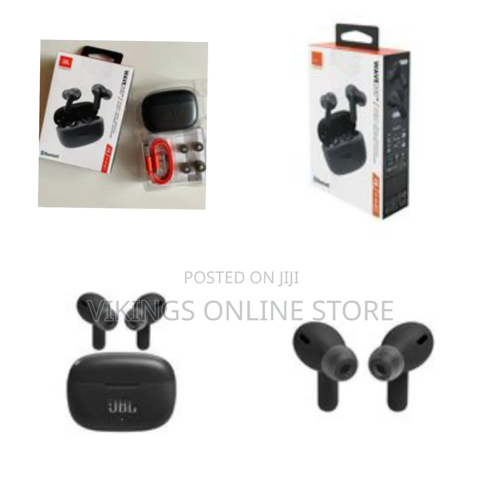 JBL Wave 200 TWS in-Ear Bluetooth Truly Wireless Earbuds With Mic
