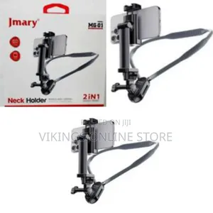 Jmary Mg-01 2 in 1 Magnetic Neck Cell Phone Holder Mount Stand