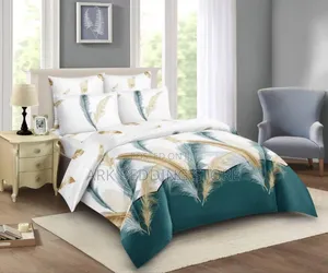 White/Green 4pc Duvets