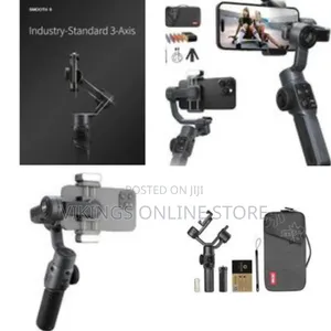 Zhiyun Smooth 5 Combo Phone Gimbal, 3-Axis Handheld Smartphone