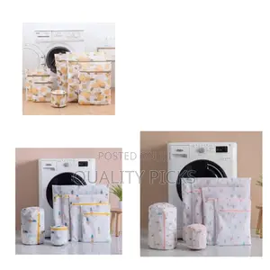 Set of 6 Mesh Laundry Bags