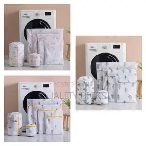Set of 6 Mesh Laundry Bags