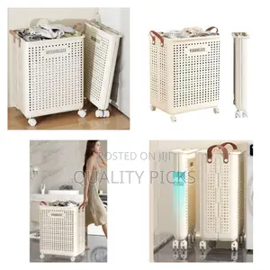 Storage Container With Wheels Dirty Clothes Hamper