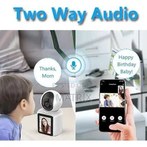 Video Calling Smart Ip Camera With 2.8 Inch Hd Screen