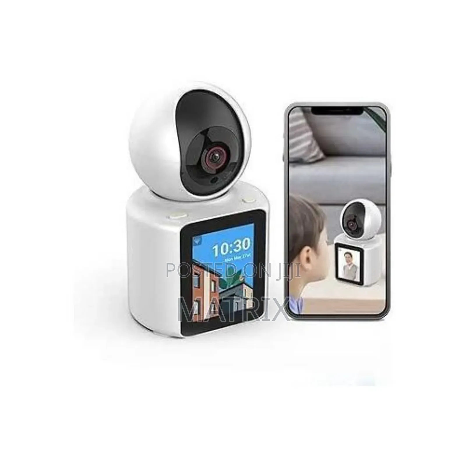 Video Calling Smart Ip Camera With 2.8 Inch Hd Screen