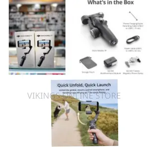 Dji Osmo Mobile 7p Gimbal Stabilizer for iPhone, Android, Native