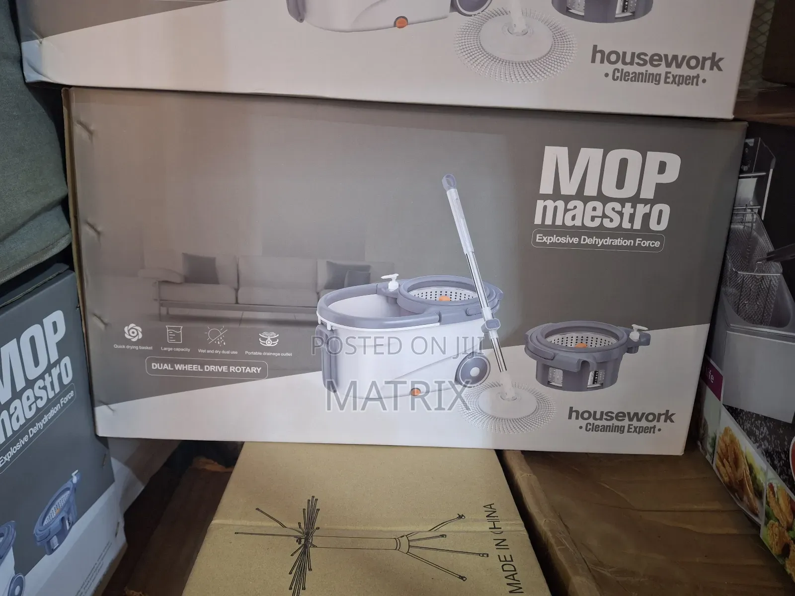 Original Quality Spin Mop With Bucket