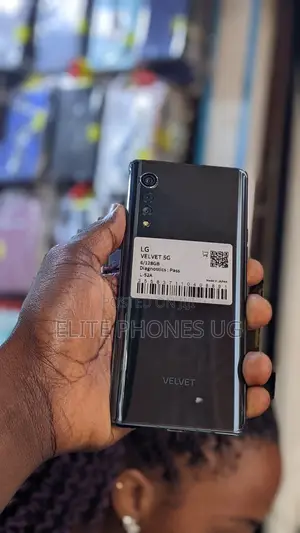 LG Velvet 5G 128 GB Black