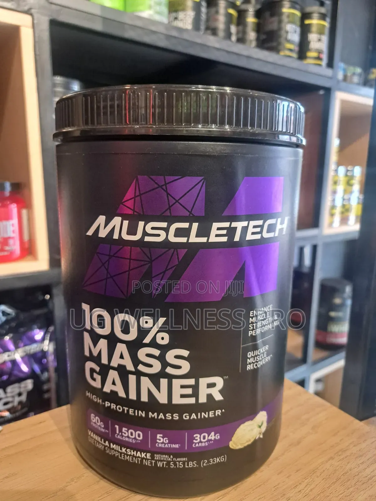 Premium Mass Builder Quality Calories, Zero Bloat With Creatine 7 Serv