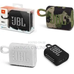 JBL Go 3 Wireless Bluetooth Portable Waterproof Speaker