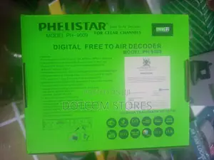Phelistar DVB-T2 Free-to-Air Digital Tv Decoder.