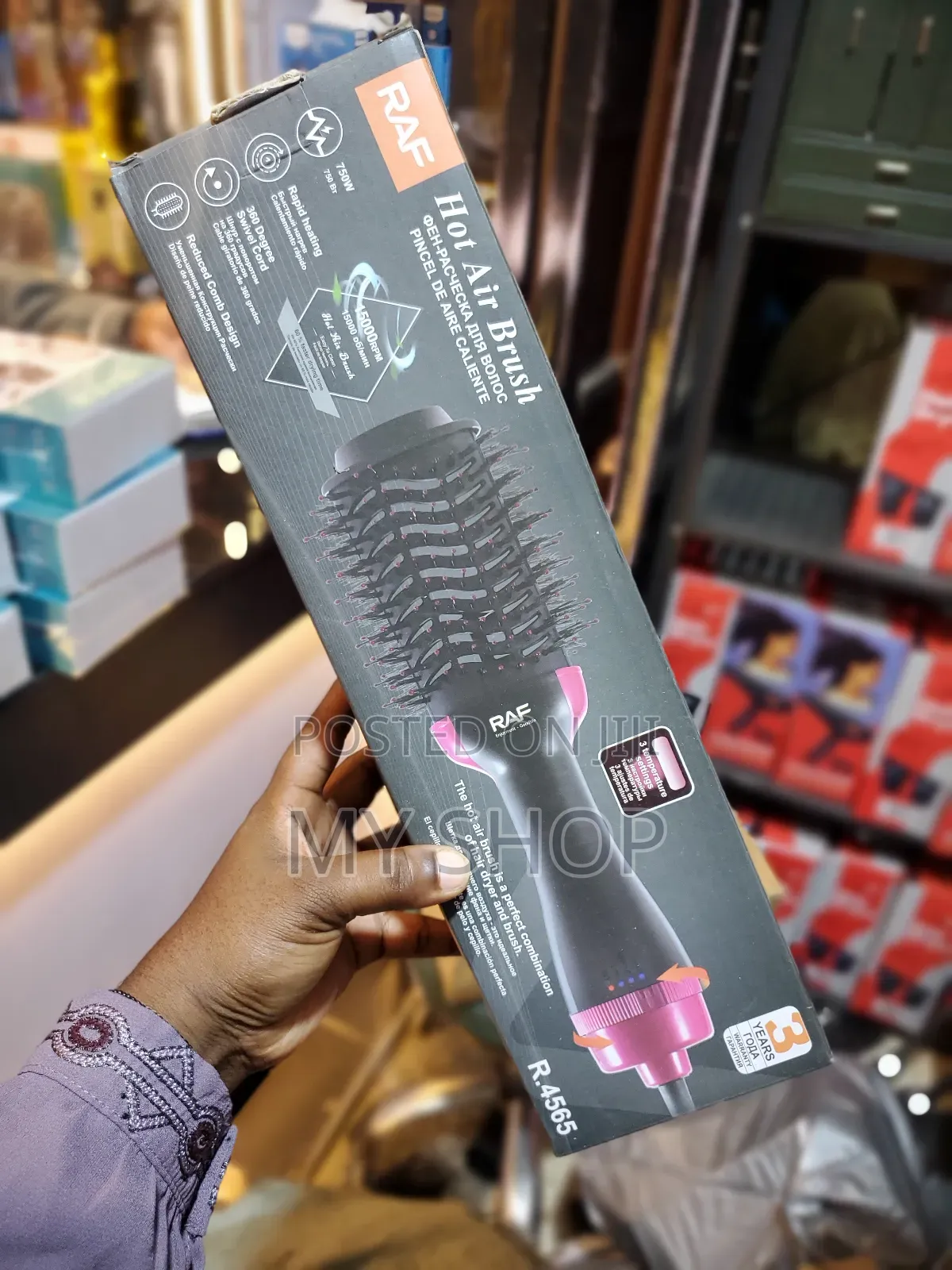 Hot Air Comb - Dryer