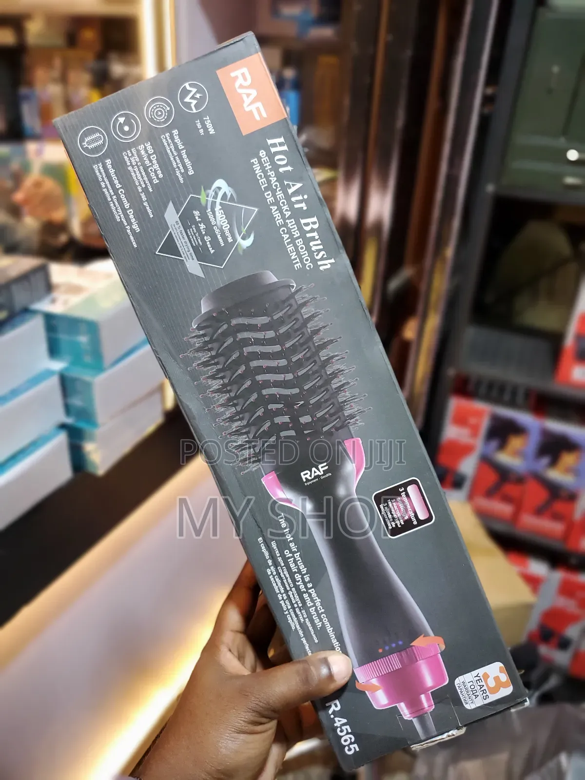 Hot Air Comb - Dryer