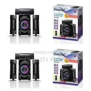 Saachi 3.1 Ch. Multimedia Speaker System - Multicolor