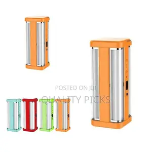 4 Lights in 1 Emergency Rechargeable Led Lamp-White/Orange