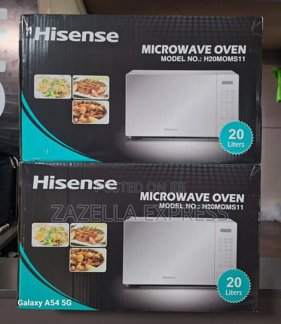 Hisense Microwave Oven 20l Silver | H20moms11