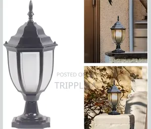 Outdoor Column Pillar Lampshaded Light( Small)