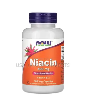Niacin (Vitamin B-3) 500mg 100capsules
