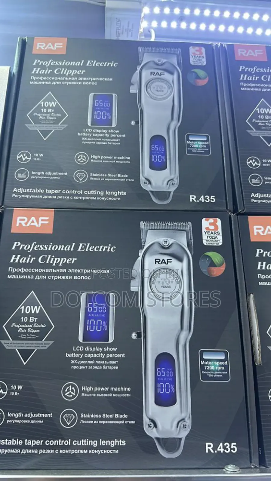 Raf R.435 Professional Electric Hair Clipper