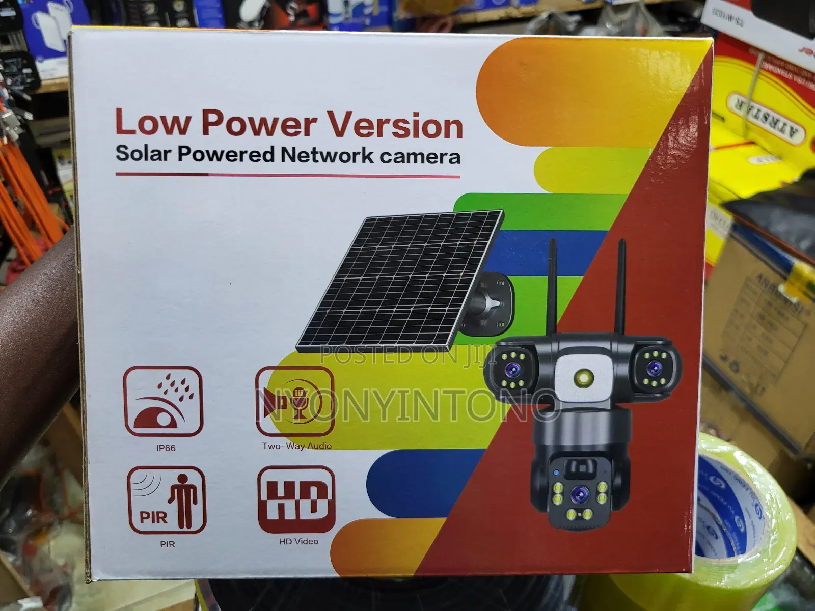 Sollar Powered Wireless Security Cameras