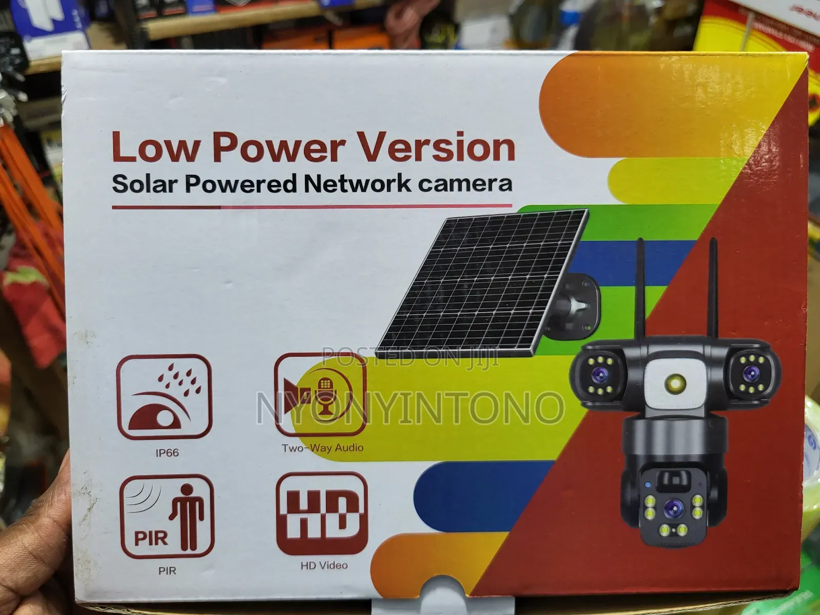 Sollar Powered Wireless Security Cameras