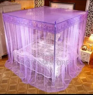 4-Stand Steel Frame Mosquito Net,