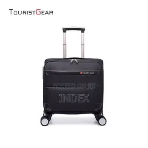 Cabin Luggage Case Soft Travel Bag Luggage Pilot Suitcase With 8 Wheel