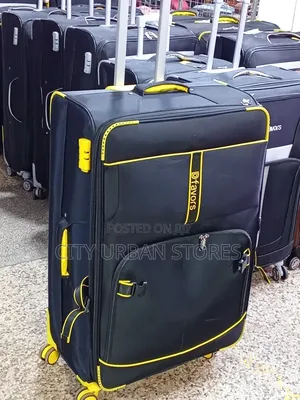 Dfavors Medium Large Black Suitcases