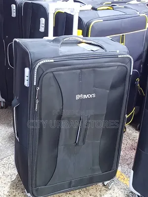 Black Dfavors Extra Large Suitcase