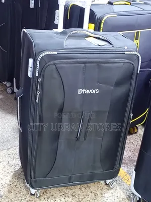 Black Dfavors Extra Large Suitcase