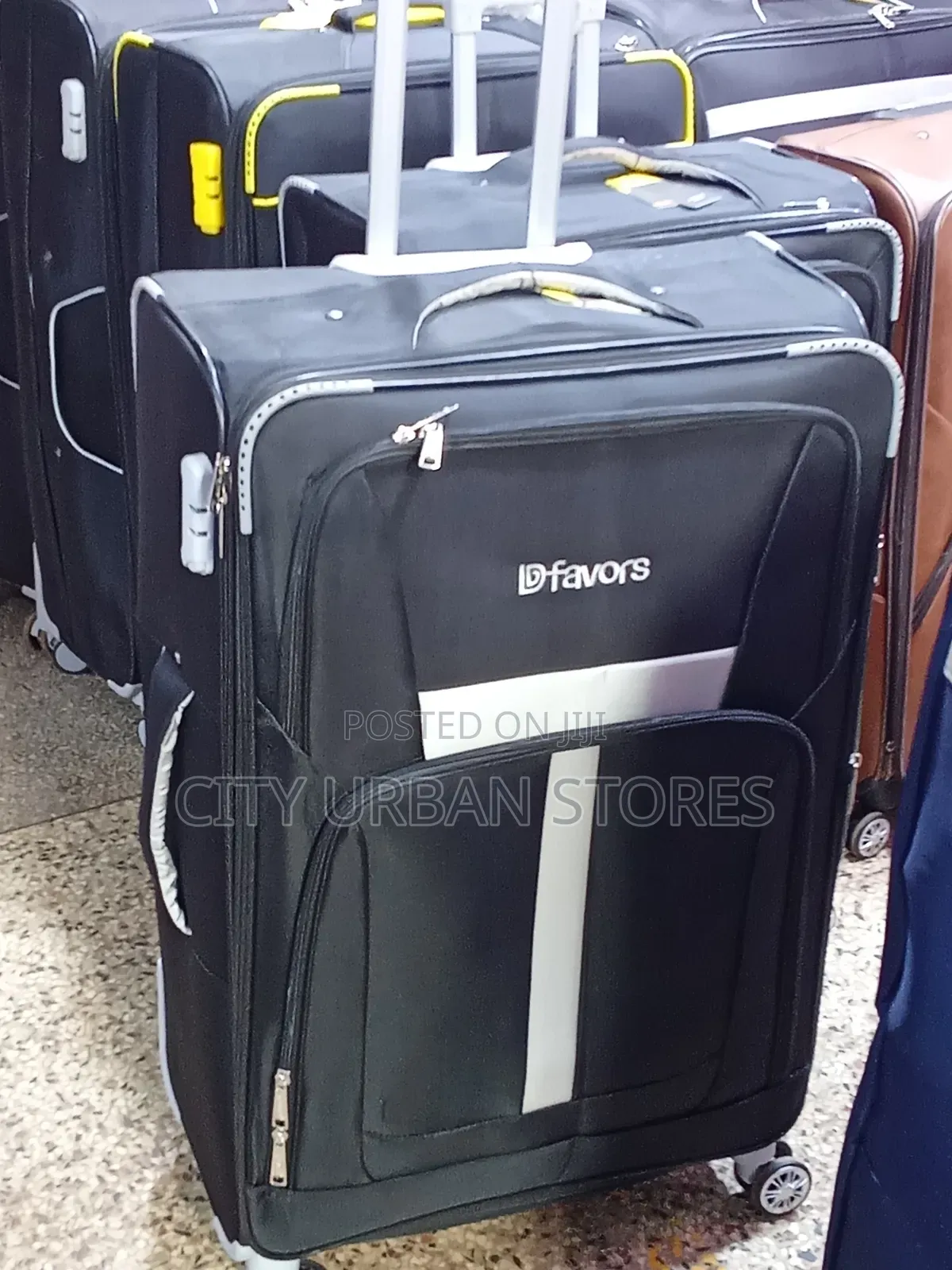 Medium Size Black Suitcases