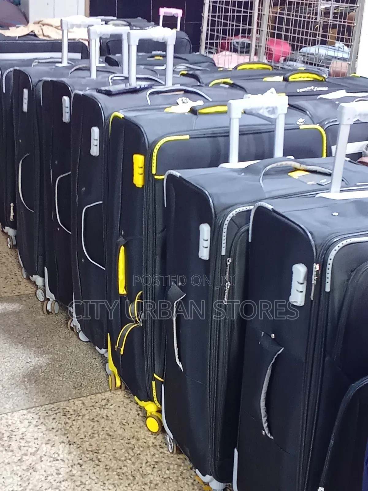 Medium Size Black Suitcases