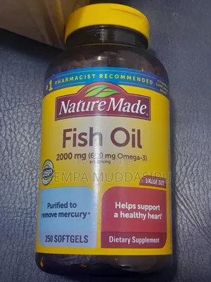 Nature Made Fish Oil 2000mg,(600mg Omega 3 Per Serving)